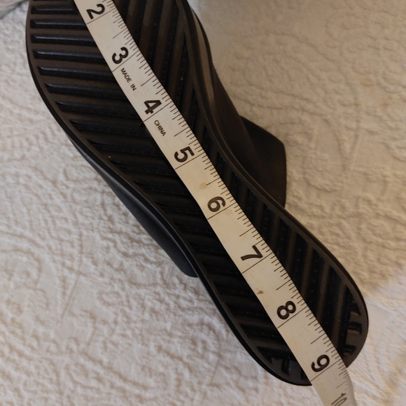 Karl Lagerfeld Platform Slip On Wedge Sandals - Picture 7 of 11